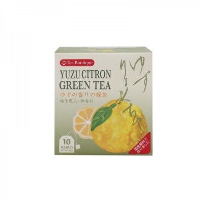 Green tea with yuzu...