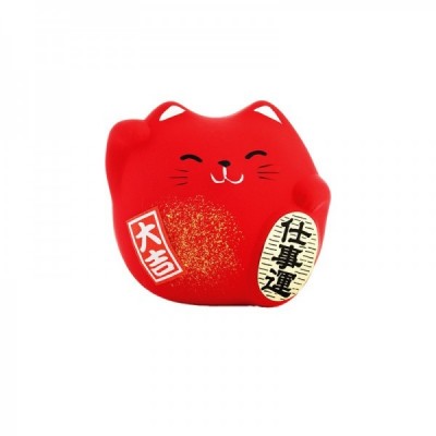 Chat rojo de la felicidad (Courage) pequeño H5.5cm