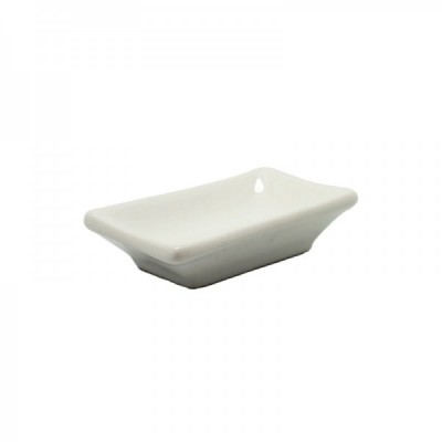 Square sauce dish