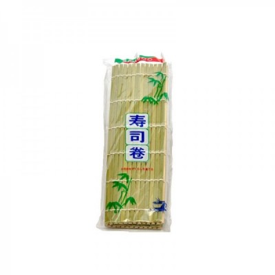 竹席用于制作寿司卷，尺寸为27厘米*27厘米（10个）