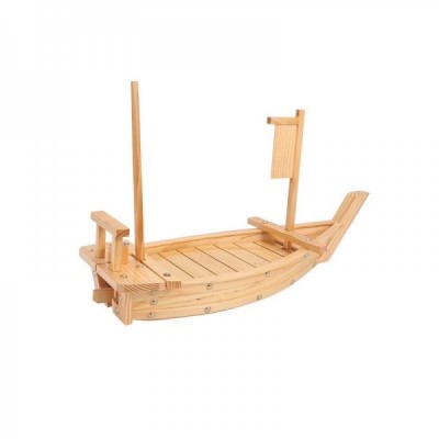 Barca di bambù a vela...