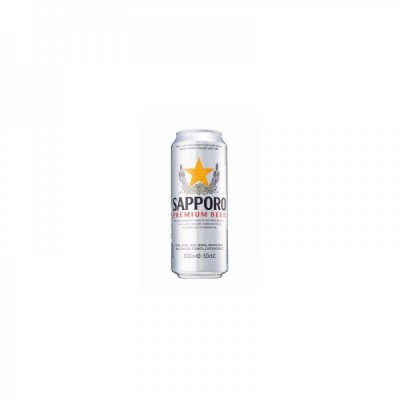 Premium SAPPORO beer can...