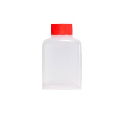Empty plastic bottle RED...