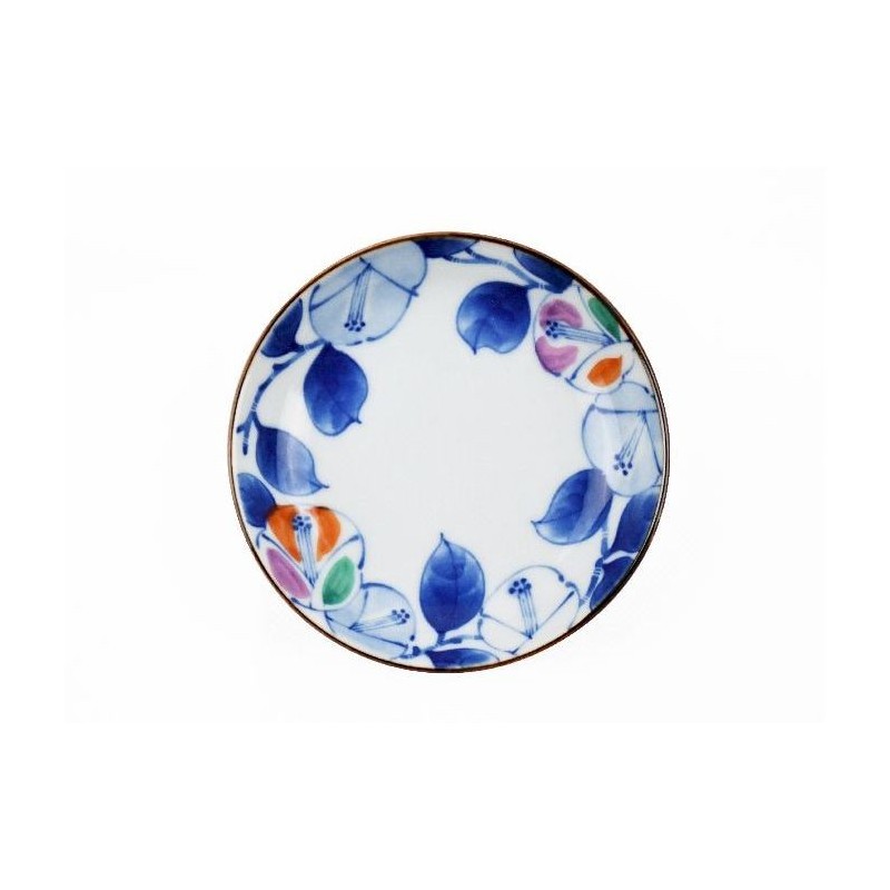 Iroe Iroe Hanatsubaki usukaru 35 assiette Ø12.5*2.5cm 伊萝花椿薄碗35盘 Ø12.5*2.5cm