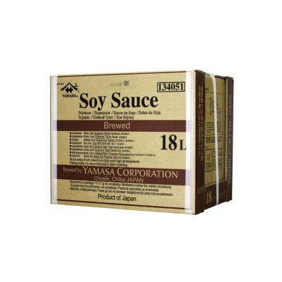 Soy sauce with tap Yamasa 18L