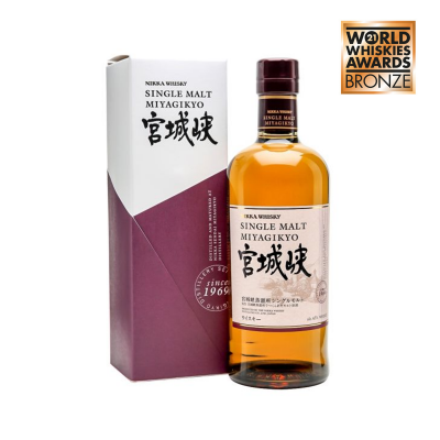 宮城峡シングルモルトウイスキー　エチュイ付き　JP 45° 700ml