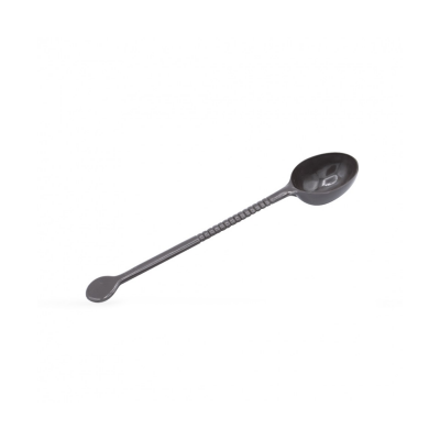 Black plastic powder spoon...