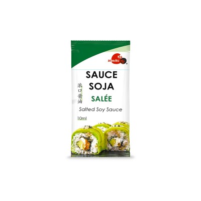 Sojasauce in salziger Miharu-Beutelverpackung, 10 ml, 500 Stück*(2)