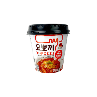 Cup Topokki pasteles de arroz con kimchi YOPOKKI KR 115g*(30)