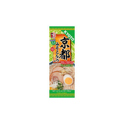 乾燥ラーメン、京都ITSUKIの味噌と豚骨スープ、18...