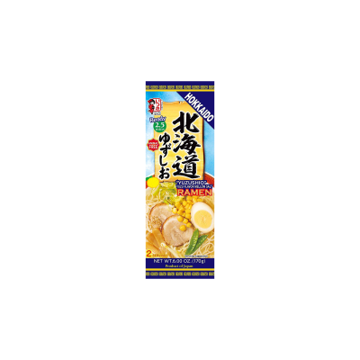 乾燥ラーメン、柚子と北海道の塩で調理されたITSUKIブランドの172g*(12)の商品です。