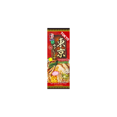 Ramen seco en caldo de salsa de soja y yuzu Toyko ITSUKI 176g*(12)