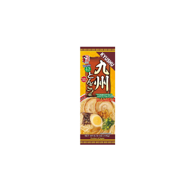 九州の豚骨ラーメン乾燥麺イツキ182g*(12)