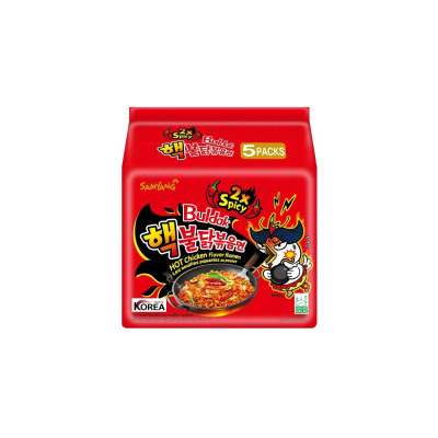 Hot chicken ramen EXTRME HOT Samyang KR 140gx5p*(8)Ramen de pollo picante extremo Samyang KR 140gx5p*(8)