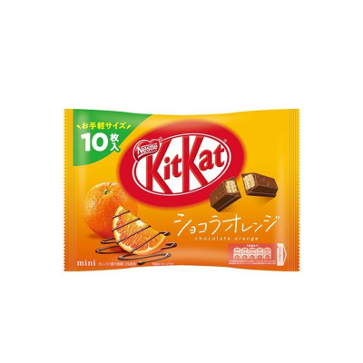 Kitkat mini naranja JP...