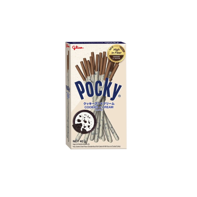 Pocky bâtonnets de biscuit saveur Cookies & Cream 40g*(10)(12)