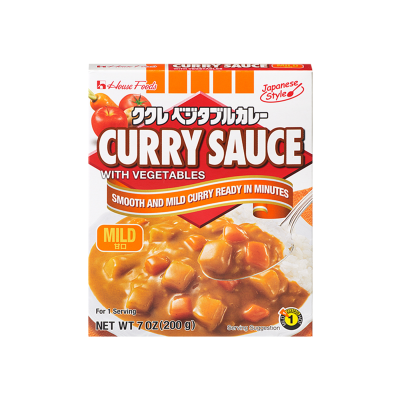 Süße vegetarische Instant-Currysauce HOUSE JP 200g*(10)(3)