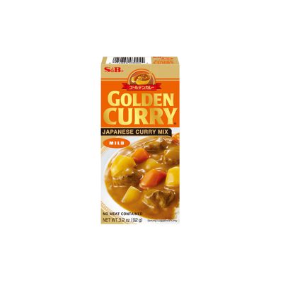 Curry Golden in mild block S&B JP 92g*(12)(2)