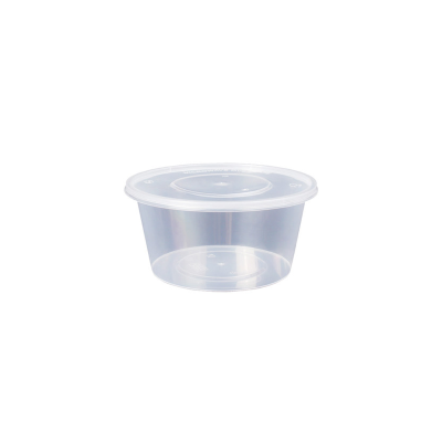 Boîte ronde en plastique...