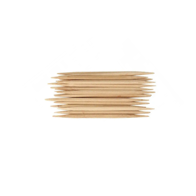 バルクで販売されている竹製の2本先端の歯ピック、長さ6...