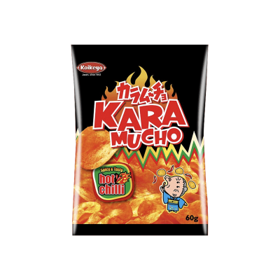 Spicy flat chips Karamucho...