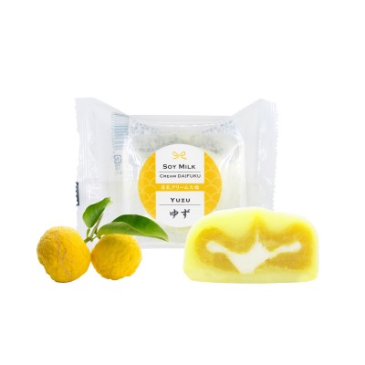 *Daifuku mochi leche de soja con yuzu MINATO SEIKA JP 60g*(10)