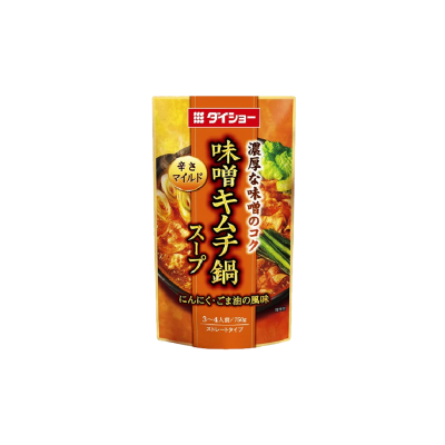 Bouillon Nabe miso kimchi DAISHO JP 750g*(10)Caldo Nabe miso kimchi DAISHO JP 750g*(10)