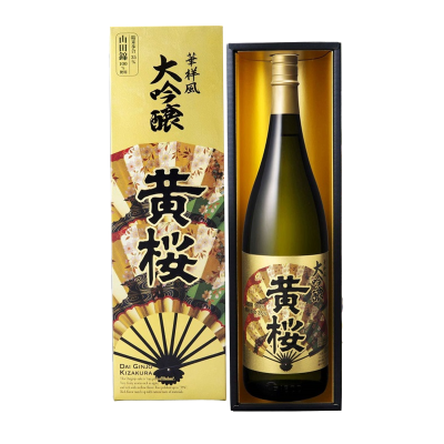 酒 大吟醸 花正風 木桜 15.5% 1.8L