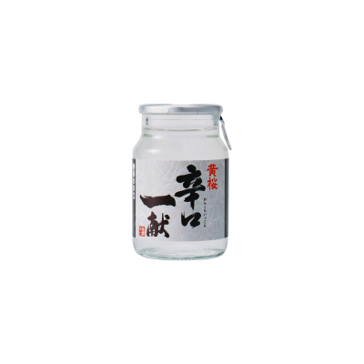 日本酒の辛口ワンカップ「木桜」JP 14％ 100ml*(5)(6)