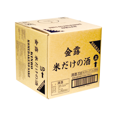 Saké komedake KING JP 13,5% 20L酒こめだけ KING JP 13,5% 20L