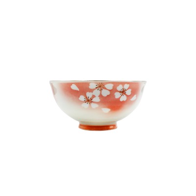 Hanafubuki red rokubei bowl...