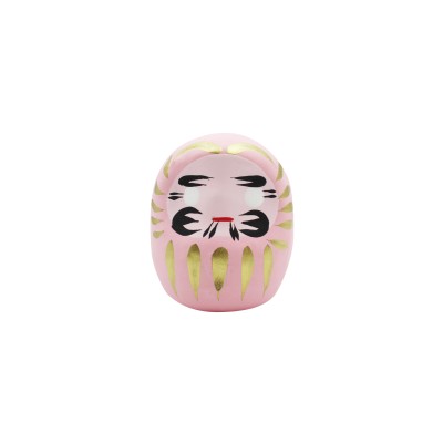 Daruma rosa ojos para colorear (Amor) H4.5*4cm