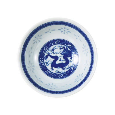Bol japonés de ramen con diseño de dragón en el interior, tamaño 21,5*8,7cm y capacidad de 1300cc.