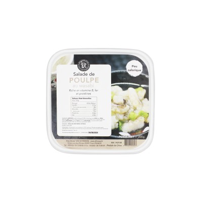 *Octopus salad with wasabi MPA 200g*(24)*