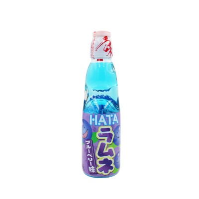 日本蓝莓味拉姆奈碳酸饮料 HATA JP...