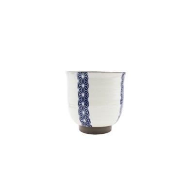 蓝色杯子，尺寸为7.5*7.7厘米，容量200毫升。