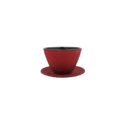 Red saucer