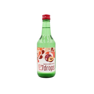 SOJU de ciruela 12% 7DROPS KR 360ml*(20)