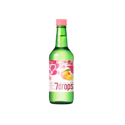 SOJU Melocotón 12% 7DROPS KR 360ml*(20)