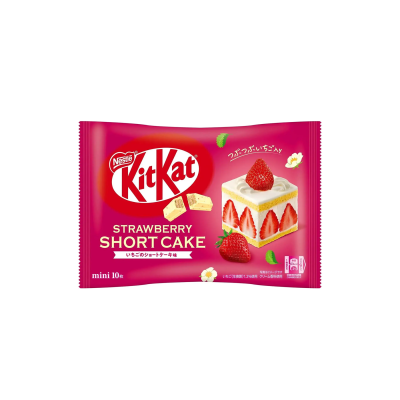 Kitkat 小草莓蛋糕味迷你巧克力棒...