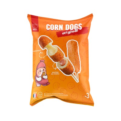 Corn Dog Original Saucisse-Mozzarella 3p