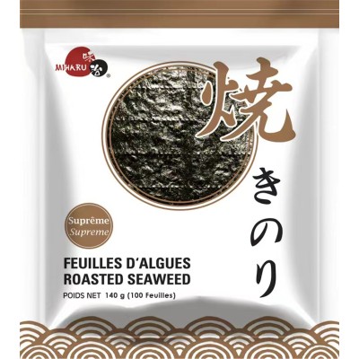ミハルの経済的な巻き寿司用の海苔シート、50枚入り（20パック）