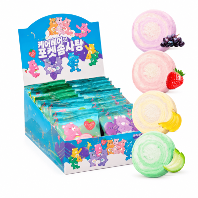 Barbe à papa Care Bears en sachets assortiment