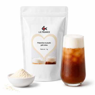 Préparation en poudre goût crème JMBBT 1kg*(10)