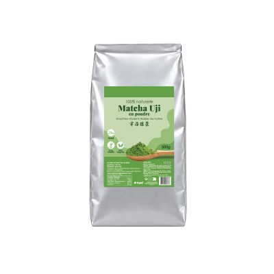 Poudre de matcha UJI CN 500g