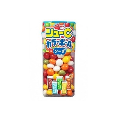 Ju-C Bonbons Redondos Mezcla de Jugo de Manzana KABAYA 35gx10p*(16)