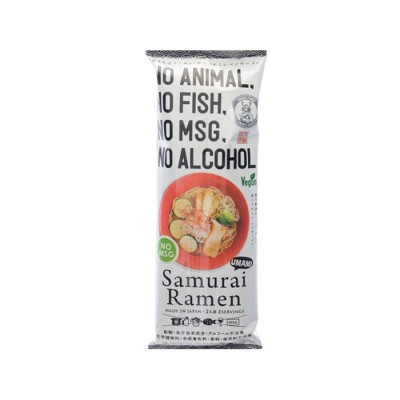 Spicy vegan Ramen Samurai with Higashimaru sauce 220g*(24)