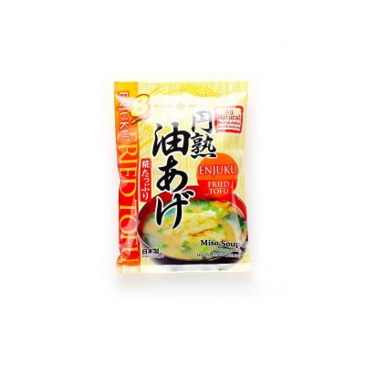 Sopa instantánea de miso Enjuku Tofu Frito Hikari 155g*(12)
