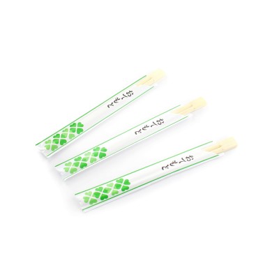 Bambusstangen mit grüner Tasche (spitz) 100 Stück*(30)