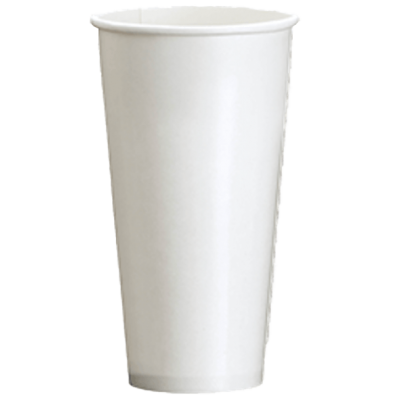 Gobelet en carton blanc BBT-22oz Ø95 50p*(20)